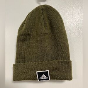 Adidas Dark Green Knit Beanie
